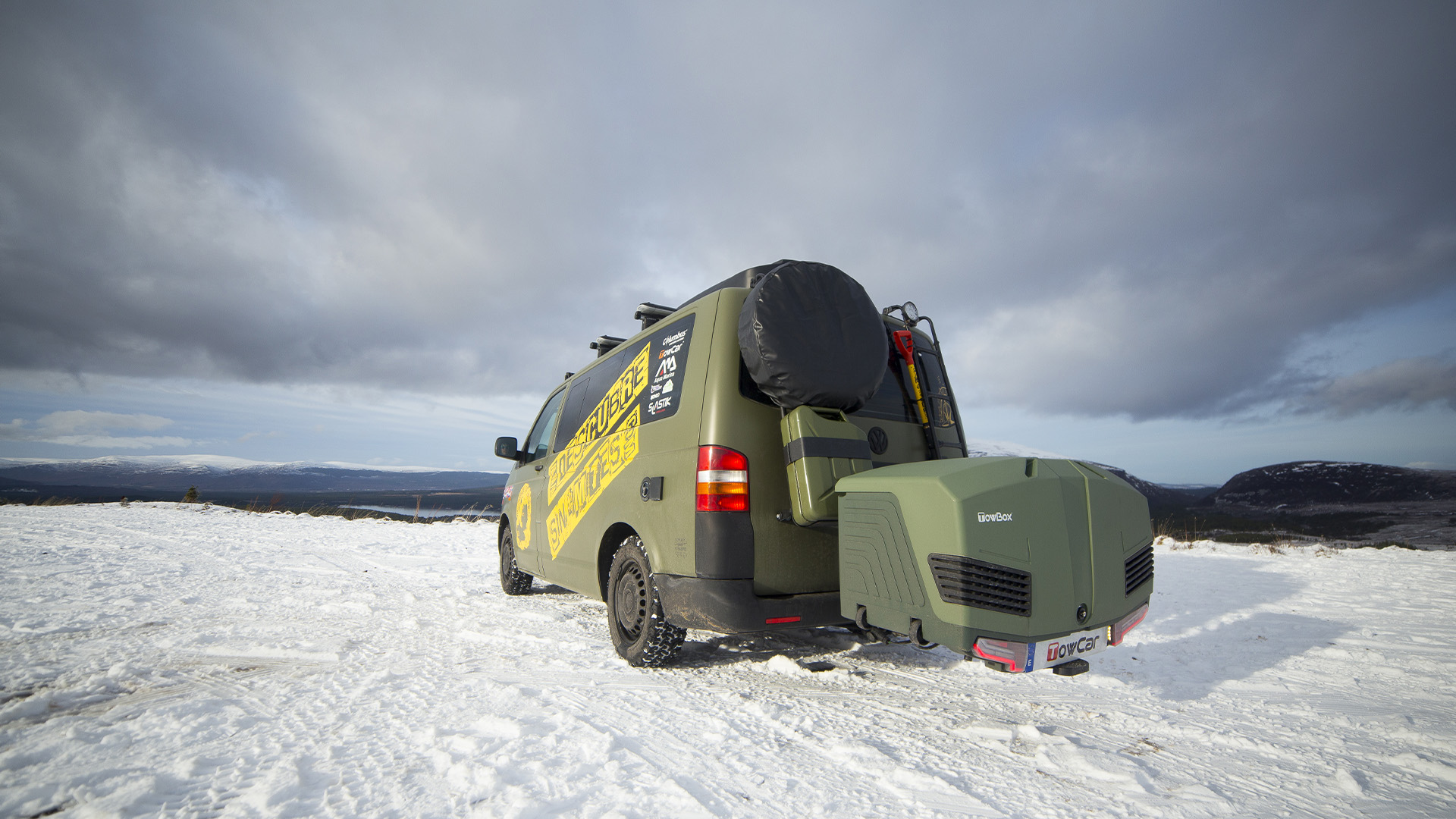 Portaequipajes TowBox V3 Camper en Noruega